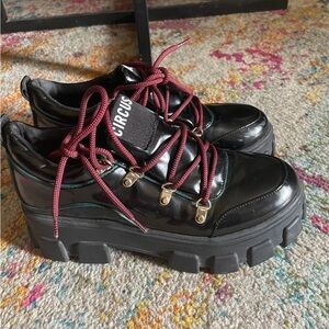 Circus by Sam Edelman Black Platform Sneakers